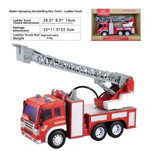 Water Spraying Singing and Storytelling Fire Truck Toy