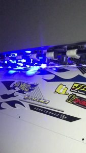 BEAT FI V1 UV TRANSPARENT DECALS (2026 NEW RCB 2.0 DESIGN) STICKER KITS BY STICKABOSS