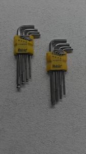 [ FERRUM ] Kunci L Malvin Set 9pcs Kombinasi Ball Dan Kombinasi Bintang