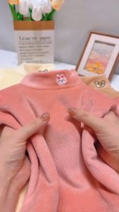 Váy dài tay cho bé gái váy công chúa bé gái đầm phối hoa tay dài phồng xòe kèm áo khoác mỏng nhẹ-Alice Store