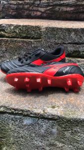 Sepatu Bola anak kulit sol udah dijahit keliling