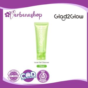 Glad2Glow Centella Salicylic Acid Acne GelCleanser 70ml Facial Wash Face Wash Jerawat Komedo