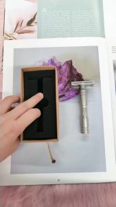 XMSJ | 2026 Yaqi New Arrival!Ghost Safety Razor 316 Stainless Steel Smooth Shaving Comfortable Experience Designed Razor