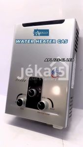 Apool APL 125-6L LED | Paket Lengkap Water Heater Gas
