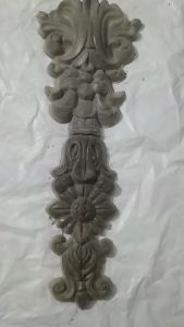 Phù điêu trang trí phù điêu xi măng Hoa Dây PDHD30x85cm gắn ốp cột nhà cột cổng trang trí công trình Biệt Thự Tân Cổ