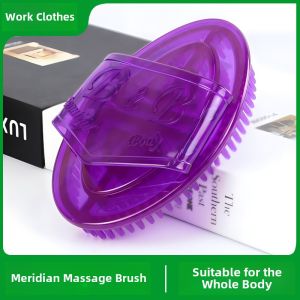 Universal Meridian Brush Massage Essential Oil Body Care Beauty Salon Tool Triangle Body Unblocking Gua Sha Instrument