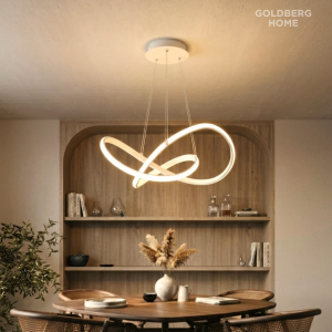 Louiza Pendant Light - 50CM 48W Daylight/3 Tone RGB- Bedroom Living Room Dining Room Kitchen | Goldberg Home