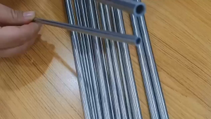 304 Stainlesss Steel Round Capillary Seamless Long Straight Tube OD 0.3~12mm ID 0.1~11mm Length 500mm Multi-spec