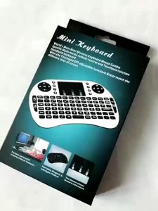 Bàn phím mini không dây kiêm chuột i8 Loại tốt có pin Lithium cho TVbox SmartTV Laptop