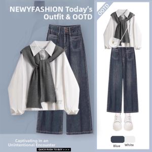 YNY | Slimming Stylish New Autumn Outfit 2-piece Set