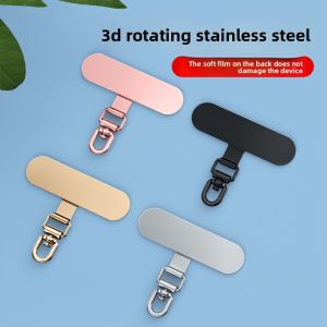 RQZN | Anti-Loss Rotatable Metal Phone Clip Stainless Steel Thin Pad