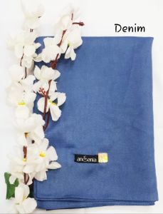 Shinar Glamour Ansania Jahit Tepi - Jilbab Segiempat Sinar