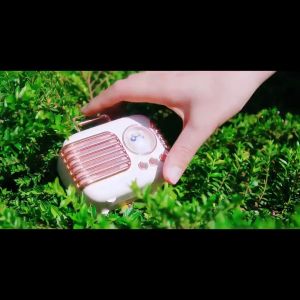 fenyueer Bluetooth Speaker Cute Mini Wireless Small Stereo Retro Outdoor Portable Card Subwoofer