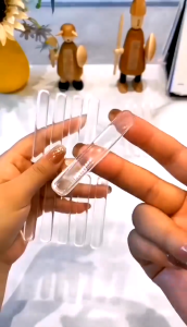 SOEZ Silicone Door Handle Wall Protector Anti-Collision Strip Transparent Shock Absorbing Pad