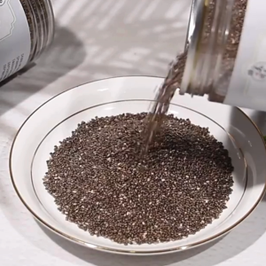 เมล็ดเจีย  ซื้อ1เเถม1  เมล็ดเจีย เจีย Chia seeds วัตถุดิบเกรดพรีเมี่ยม ลดน้ำหนัก ลดพุง อิ่มนาน พลังงานดี สินค้าพร้อมจัดส่ง