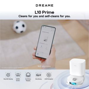 Dreame L10 Prime Robot Vacuum | Auto Mop Cleaning Drying