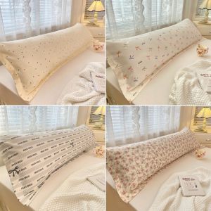 Rectangle Pillowcase Lace Style Pillows Cover 48x120/150/180cm Cushion Cover Long Pillow Cases Home Pillowslip Funda Cojin