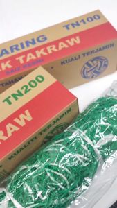 [Quality] Jaring Sepak Takraw Nylon  Nylon Takraw Net (Green/Black)