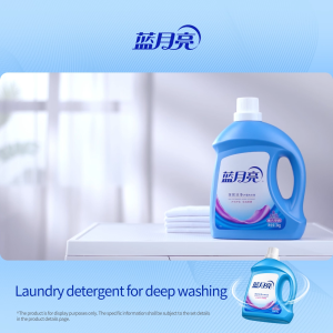 [Family Pack Bundle]Bluemoon Liquid Laundry Detergent for Washing Fresh Floral Fragrance Strong Stain Remover 2.92KG×4 Bottle