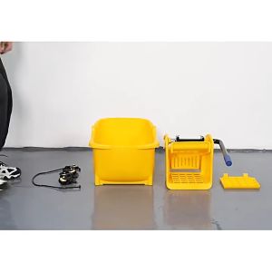 25L/36L Commercial Thickened Squeeze Trolley Mop & Household Wash Mop Bucket