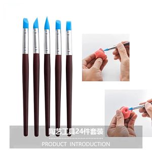 1 SET isi 25 / Alat ukir clay / Pottery tool / Modelling tools /Alat ukir clay untuk Seni Kerajinan dengan Presisi Tinggi