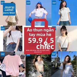 Jeanswest | Áo Thun Tay Ngắn Phong Cách Ngẫu Nhiên Mùa Hè Nữ Rộng Rãi