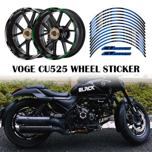 Voge cu525 lốp xe máy miếng dán bánh xe 16-inch lốp miếng dán bánh xe phản quang Đề-can chống thấm nước hình dán trang trí