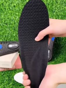 พื้นรองเท้ากีฬา ดูดกระแทก ยืดหยุ่นสูง ระบายได้ดี สีดำ/ขาว ไซส์ 37-45 - ออกกำลังกาย เหมาะสำหรับผู้ชายและผู้หญิงวิ่งพื้นรองเท้ายืดหยุ่นระบายอากาศ