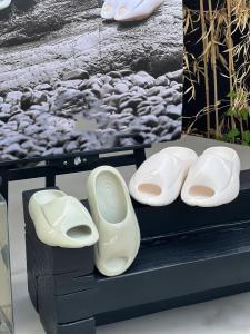 Deng Weitong Noahs Ark Bread Gót Dày Thoải Mái Dép Xăng Đan Dép Xve Dành Cho Nữ