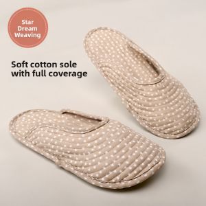 Four Seasons Breathable Cloth Floor Slippers