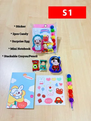 Goodies Bag for Kids Birthday School Event Door Gift Graduation Childrens Day Hari Jadi Kenduri Majlis Sukan生日小礼物
