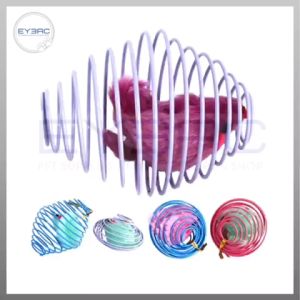 Interactive Stretchy Metal Cage Ball Toy for Cat - Bouncy Movement & Durable Design - High-Quality Materials - Fun & Safe Playtime