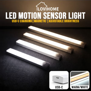 SG WIRELESS MOTION SENSOR NIGHT LIGHT PORTABLE LED STRIP LAMP USB RECHARGEABLE BATTERY BEDROOM BEDSIDE FOR KIDS CABINET TABLE CLOSET CEILING YEELIGHT LIGHTING WARDROBE KITCHEN BED HOME SINGAPORE