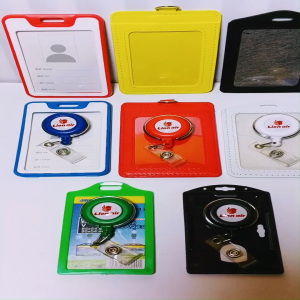 Gantungan Yoyo Id Card Putar Stainless Lion Air + Tempat/Holder Id Card