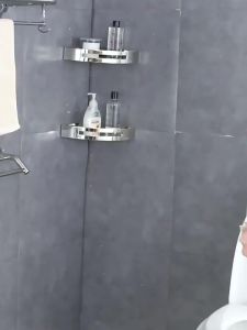 Surface Mount Hot and Cold Water Mixer Shower Faucet