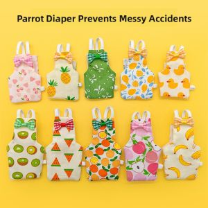 VOA | Parrot Diaper Large Capacity Bird Flying Suit