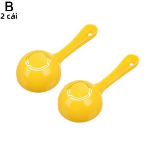 1/2 Chiếc Thìa Cơm Chống Dính Tự Làm Cơm Muỗng Khuôn Tròn Cháo Phụ Kiện Nhà Bếp Nhựa Muỗng