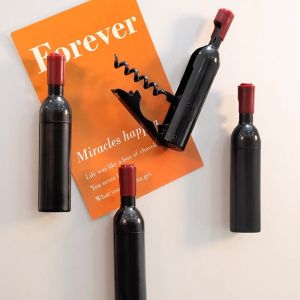 CMGF | Multi-Function Wine Bottle Shaped Wall-mounted Seahorse Corkscrew Stainless Steel Opener