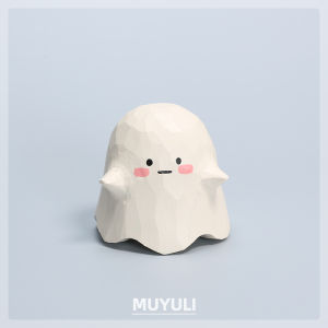 Đồ Trang Trí Bằng Gỗ Thủ Công Nhỏ Ma Quái Halloween Trang Trí Máy Tính Để Bàn Quà Tặng Sinh Nhật Thanh Lịch Tích Cực Trung Tính