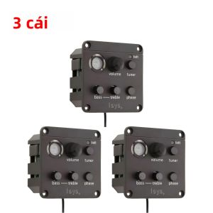 1-10PC Acoustic Guitar Pickup Piezo EQ Tuner Onboard Preamp Hệ Thống Tương Thích Với Fishman ISYS + Đàn Guitar Cổ Điển Điện Tử