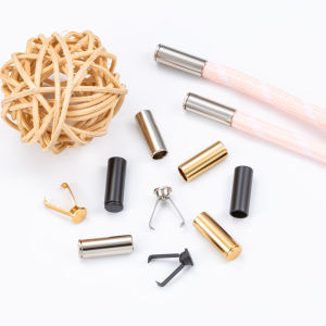 ตะขอหยุดเชือกโลหะอุปกรณ์ทำมือแบบทำมืออุปกรณ์เสริมสำหรับหนีบเชือกตัวล็อคเชือกเชือกเชือกเชือกสำหรับล็อคเสื้อผ้า