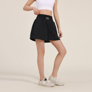 กางเกงขาสั้นกีฬาสำหรับผู้หญิง Maxrun ทรงหลวม ระบายอากาศได้ดี แห้งเร็ว กางเกงยีนส์ทรงสปอร์ตสำหรับวิ่ง โยคะ ฟิตเนส