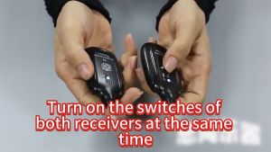 Professional Wireless Guitar Bass Transmitter Receiver System Rechargeable Portable Audio Transmitter for Electric Guitar Bass