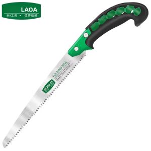 Cưa Tay LAOA SK5 250mm Răng Nhỏ Dùng Cho Chế Tác Gỗ Tỉa Cành - Cưa Vườn Cán Nhỏ Dụng Cụ Thép Đa Năng