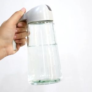 BOTOL MINYAK GORENG BAHAN KACA TEBAL 630ML / BOTOL KACA SERBAGUNA / OIL POT 630ML - zansenShop
