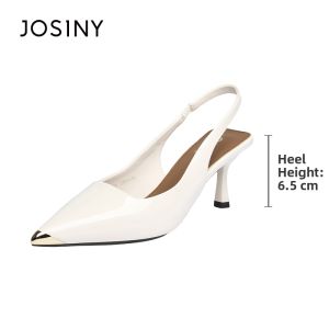Josiny | Summer New Style Stiletto Heeled Sandals Womens Open Toe Backless High Heels