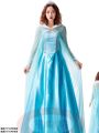 Elsa's Princess Dress Costume Frozen Elsa Dress Adult Elsa Mop Halloween Dress. 