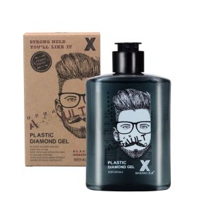 Xiongtao Oil Head Diamond Gel Paste Long Lasting  Mens Hair Styling Gel Water Barber Shop Boys Hair Spray Fixing Gel