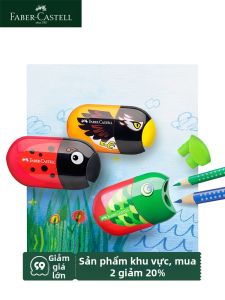 Faber-Castell | Dual-Hole Single-Hole Pencil Sharpener for Students