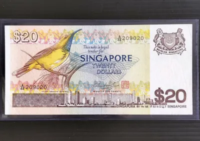 Vintage $20 Bird Series Bank Note (Good Condition)